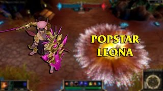 Popstar Leona LoL Custom Skin ShowCase