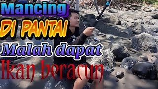 Mancing di tempat bagus pantai loji( part 1)