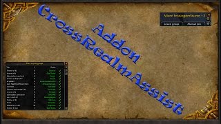 CrossRealmAssist или Как прыгать по серверам WoW