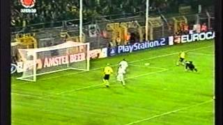 2002 September 25 Borussia Dortmund Germany 2 Auxerre France 1 Champions League