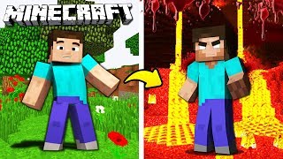 JAK STEAVE ZOSTAŁ HEROBINEM?! || MINECRAFT EWOLUCJA