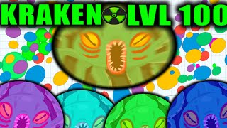 Agar.io Skin the LVL 100 Kraken // Agario Server Takeover!