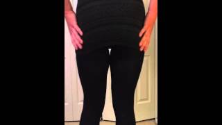 Cute Crossdresser Wearing Tight Dress and Tights