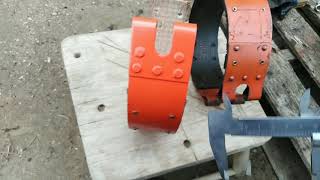 Ремонт трактора Т-25 ( ставлю тормозные ленты ) 2 часть.