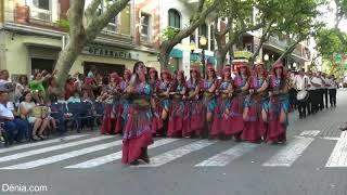 Desfile de gala Moros y Cristianos Dénia 2017: Filà Almogàvers