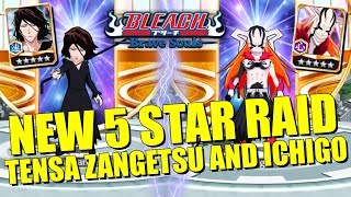 NEW TENSA ZANGETSU AND ICHIGO 5 STAR RAID CHARACTERS INCOMING! Bleach Brave Souls