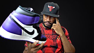 My thoughts on these Air Jordan 1's Court Purple
