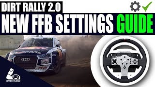 Dirt Rally 2.0 - New FFB Settings Guide + CSL Elite Settings
