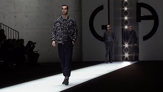 Giorgio Armani Fall Winter 2018-19 Men's Fashion Show