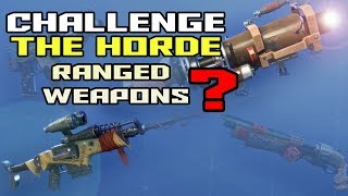 FortNite - What to bring for Challenge The Horde - Rarity - Element - Types