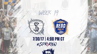 USL LIVE - Swope Park Rangers vs Reno 1868 FC 7/30/17
