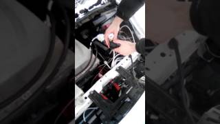 Зарядка Nissan Leaf на улице