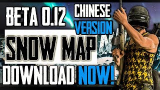 PUBG MOBILE - BETA 0.12 Chinese Version Download now! With Snow Map "VIKENDI"And What's New! - Hindi