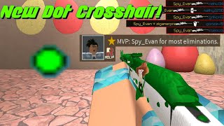 Using A Dot Crosshair In Deathmatch! (Counter Blox)