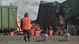 ЧП в Искитимском районе. На станции Евсино тепловоз сошёл с рельсов