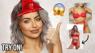 LOUNGE UNDERWEAR HAUL + TRY ON / VALENTINE'S DAY GIFT IDEAS - AD