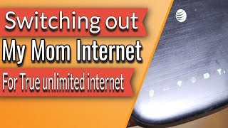 Unlimited Internet /switching my mom internet to a unlimited hotspot/ upgrading her to  4k firestick