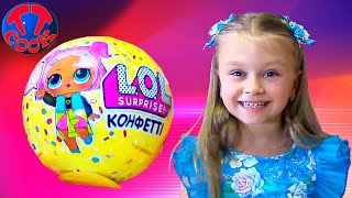 ЛОЛ Куклы КОНФЕТТИ и СЮРПРИЗЫ! Распаковка и Обзор игрушек для девочек Confetti POP LOL SURPRISE