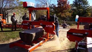 LT15-Wide on 30" red oak.