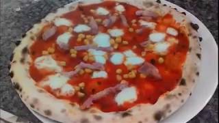 Pizza con Pancetta e Mais Ricetta Classica