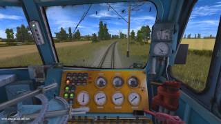 Запуск ВЛ10-1628 в Trainz 2012 / Running VL10-1628 in Trainz 2012