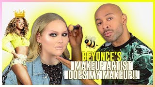 BEYONCE'S MAKEUP ARTIST DOES MY MAKEUP! | ft. Sir John