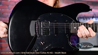 Ernie Ball Music Man Cutlass RS HSS - Stealth Black