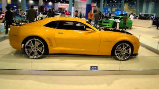 2011 Bumblebee Camaro at the 2010 Miami Auto Show