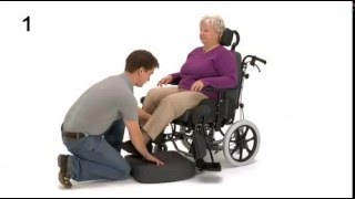 Invacare Rea 13 passi per il corretto posizionamento su carrozzine posturali