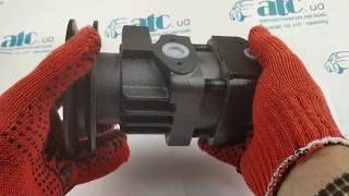 Насос ГУР КрАЗ, УралАЗ (в сборе со шкивом) 256Б-3407199-01 (производство ATC.UA)