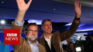 Catalan crisis: Spain's Rajoy vows to end 'separatist havoc' - BBC News