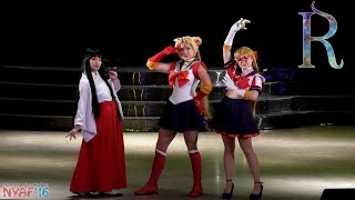 NYAF 2016. Групповое дефиле Восток (3 место) - MickeyJedi, Arget, Hey Jude (Уфа): Sailor Moon