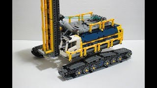 Lego Technic Heavy Drill Rig- 42055 C model
