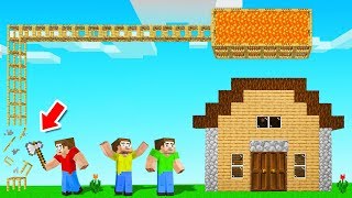 I Made The ULTIMATE Scaffolding LAVA TROLL! (Minecraft)