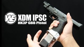 WE have IPSC Envy! WE XDM IPSC Version GBB Pistol- RedWolf Airsoft RWTV
