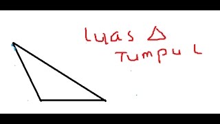 Luas Segitiga Tumpul