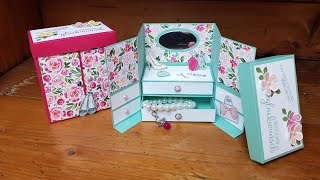 Verpackung - Schmuckschrank / Kommode mit Stampin' UP!