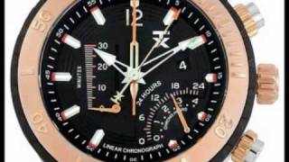 Linear Chronograph watch Deal - TX T3C308 - 800 Series GMT Second Time Zone Watch