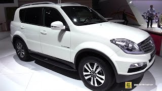 2015 Ssang Yong Rexton RX200 Diesel - Exterior and Interior Walkaround - 2014 Paris Auto Show