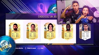 FIFA 18 DRAFT - MON PETIT FRERE CLEM-CLOUM FAIT SA PREMIERE DRAFT !!!
