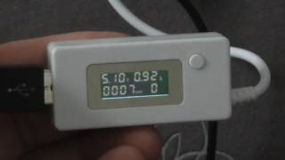 Tester USB, miernik napięcia natężenia i pojemności baterii