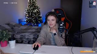 Russian girl hiccups on Twitch