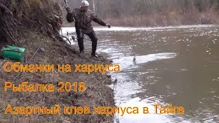 Обманки на хариуса Рыбалка на хариуса 2018 Ловля хариуса мушки на хариуса Клев хариуса Тайга