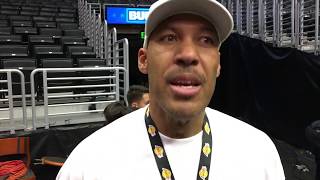 LaVar Ball reacts to Lonzo's ankle sprain in preseason game | ESPN