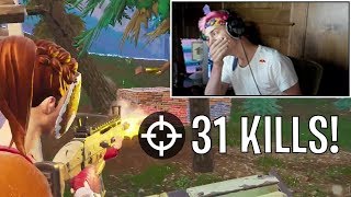 Ninja Gets 31 SOLO SQUAD Kills Then This Happens... *EMOTIONAL* | Fortnite Highlights #93