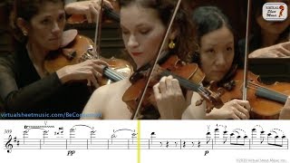 BEETHOVEN Concerto for Violin and Orchestra, 3rd mov. - Hilary Hahn, violin - Sheet Music Play Along