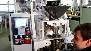 Фасовка сыпучих продуктов - упаковочный станок