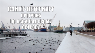 Санкт-Петербург. Прогулка по Васильевскому острову.