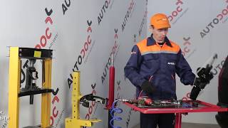 Как да сменим Предни амортисьори на  OPEL ZAFIRA A [Инструкция]