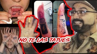 Areas QUE NO te debes de TATUAR - Chamuca Tattoo